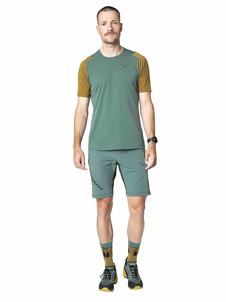 DYNAFIT | Maglietta funzionale da uomo Transalper | Petrolio