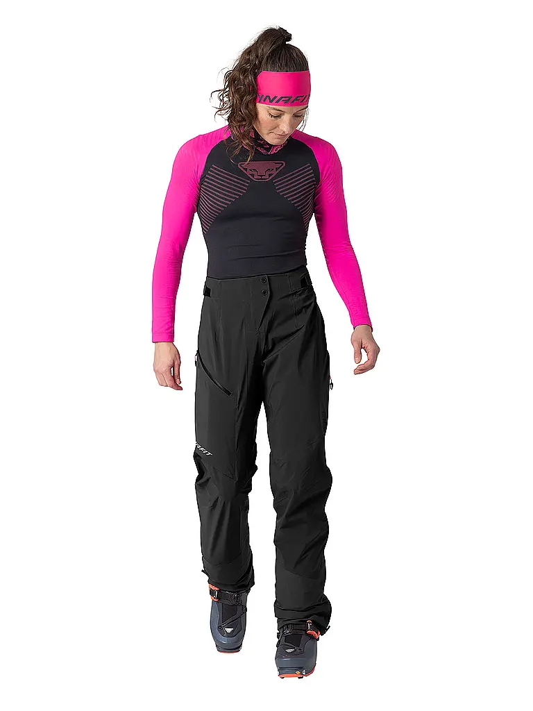 DYNAFIT | Pantaloni da sci alpinismo da donna Blacklight 3L | Nero