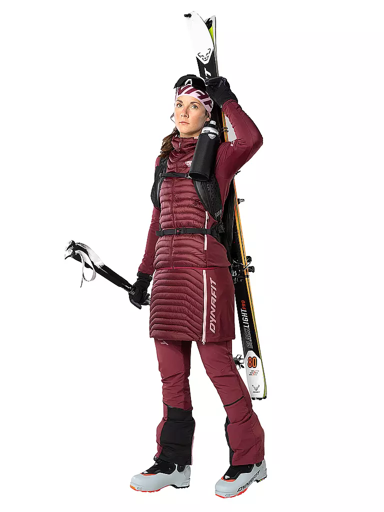 DYNAFIT | Pantaloni da Sci Alpinismo Speed Dynastretch da Donna | Rosso scuro