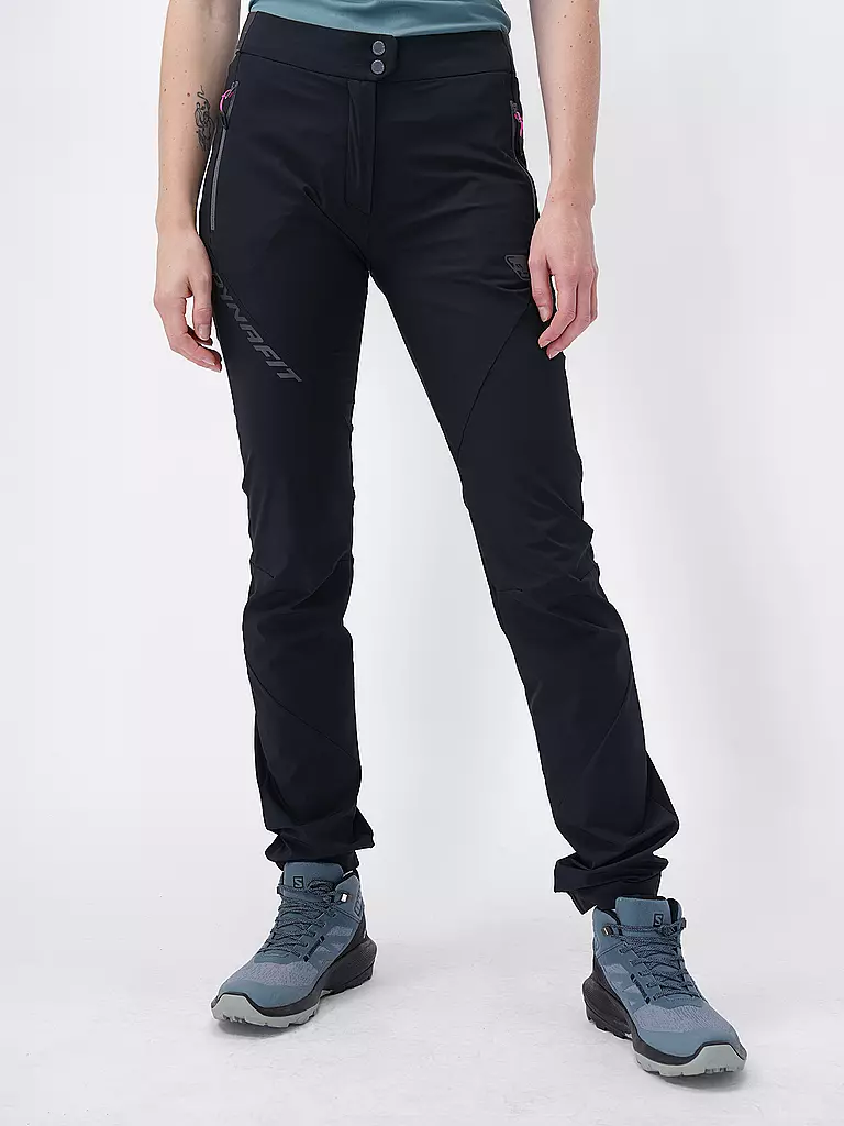 DYNAFIT | Pantaloni da trekking da donna Transalper Light Dynastretch | Nero