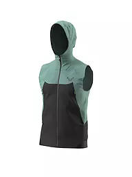 DYNAFIT | Softshell da uomo Transalper DST con cappuccio | Petrolio