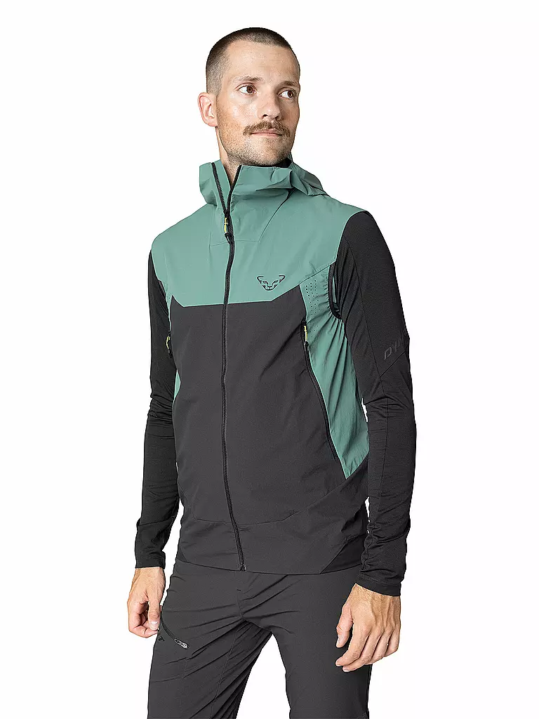 DYNAFIT | Softshell da uomo Transalper DST con cappuccio |