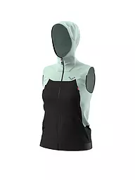 DYNAFIT | Softshellveste da donna Transalper DST Hoodie | Verde chiaro