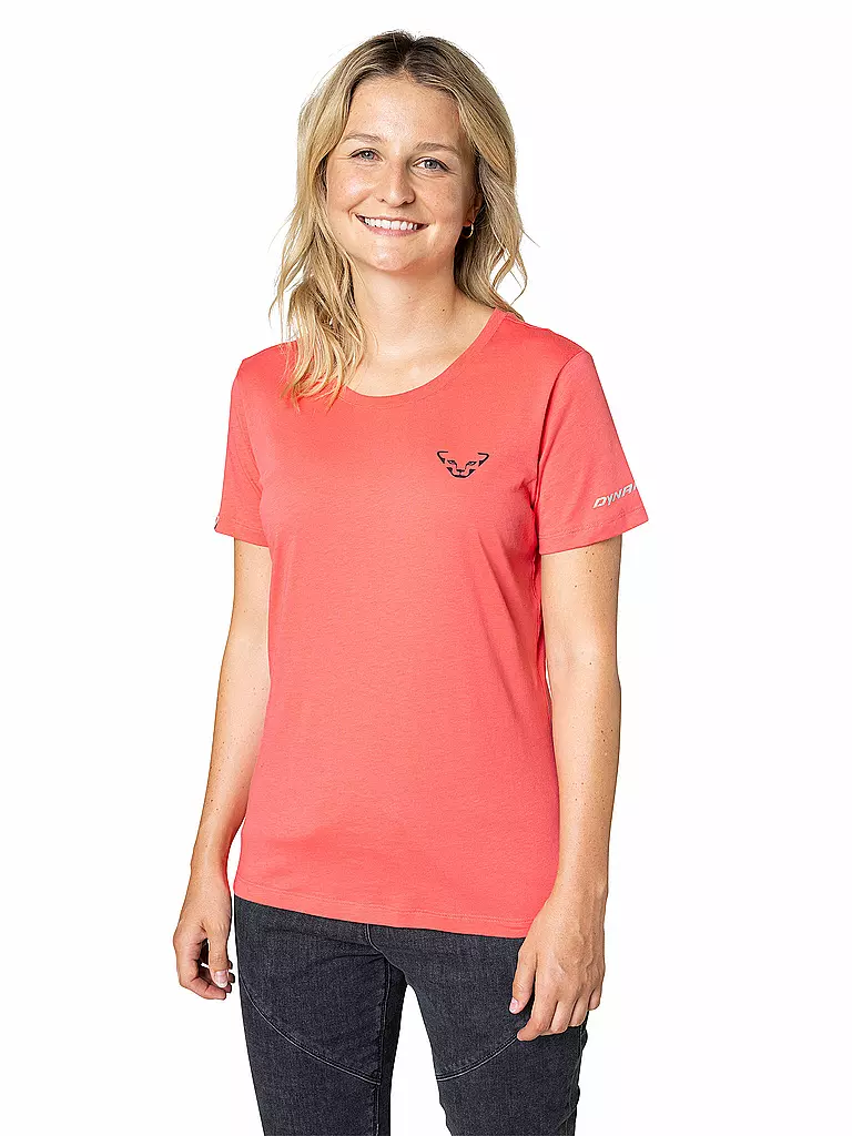 DYNAFIT | T-shirt da donna 24/7 Graphic | Corallo