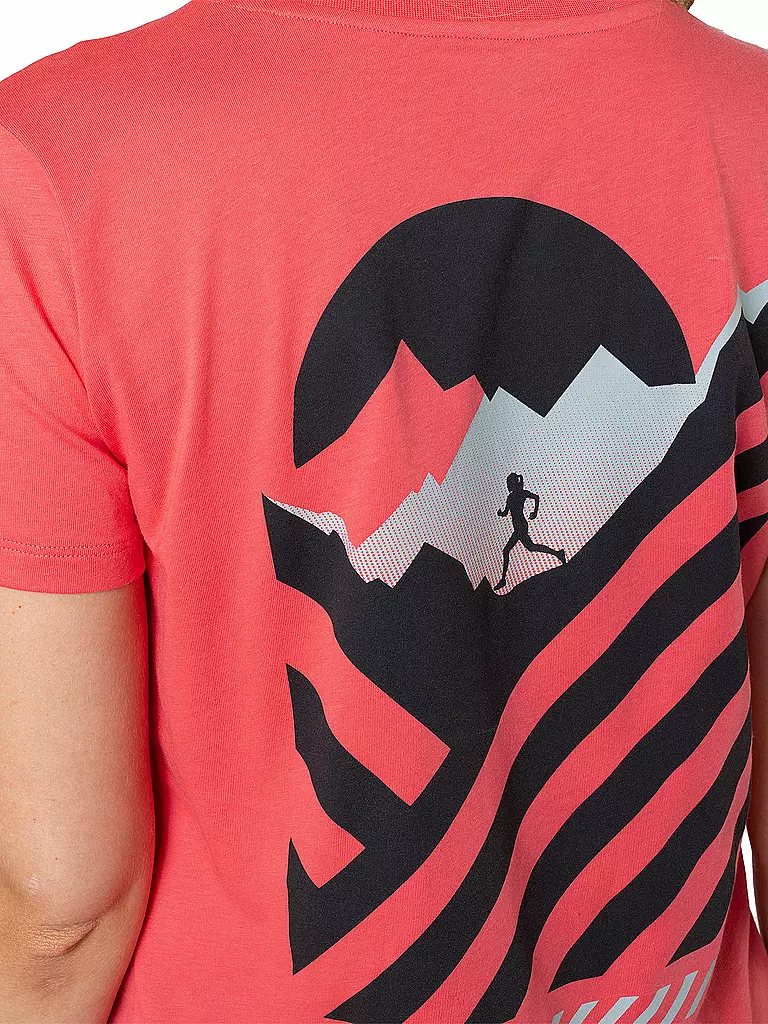 DYNAFIT | T-shirt da donna 24/7 Graphic | Corallo