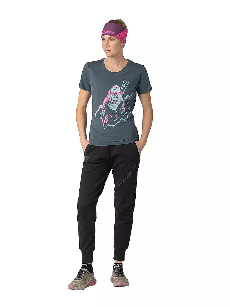 DYNAFIT | T-shirt da donna Blacklight | Grigio