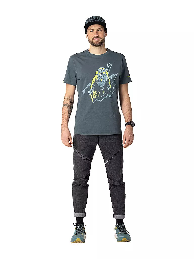 DYNAFIT | T-Shirt da uomo Blacklight | Grigio
