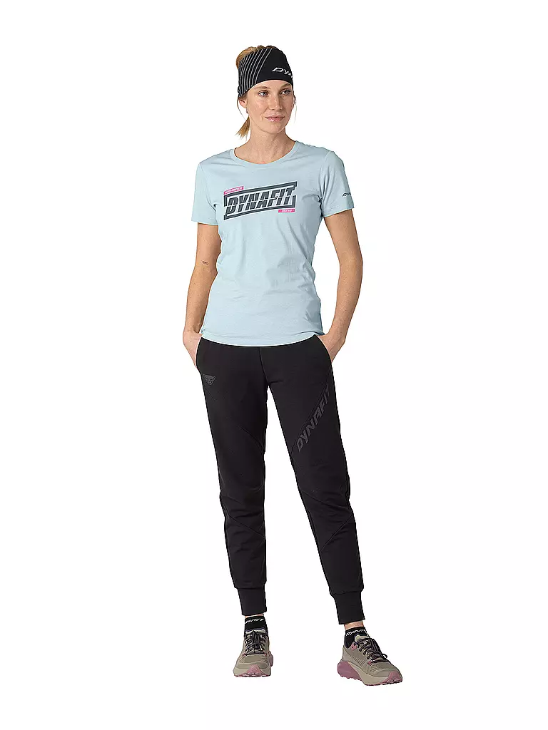 DYNAFIT | Tourenshirt Graphic da donna | Blu chiaro
