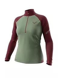 DYNAFIT | Zipshirt da donna da turismo Speed Polartec | Oliva