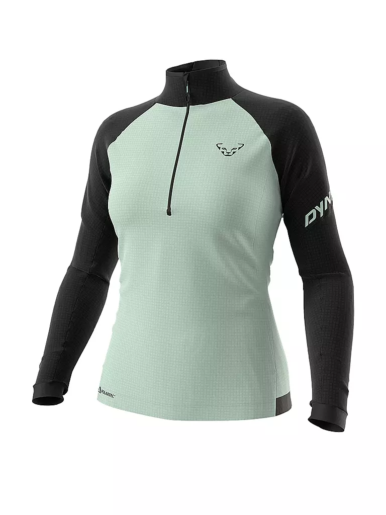 DYNAFIT | Zipshirt da donna da turismo Speed Polartec | Blu chiaro