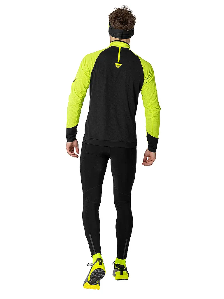 DYNAFIT | Zipshirt da uomo Alpine per lo sci alpinismo | Giallo