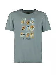 E9 |  Herren Klettershirt Things  | Verde scuro