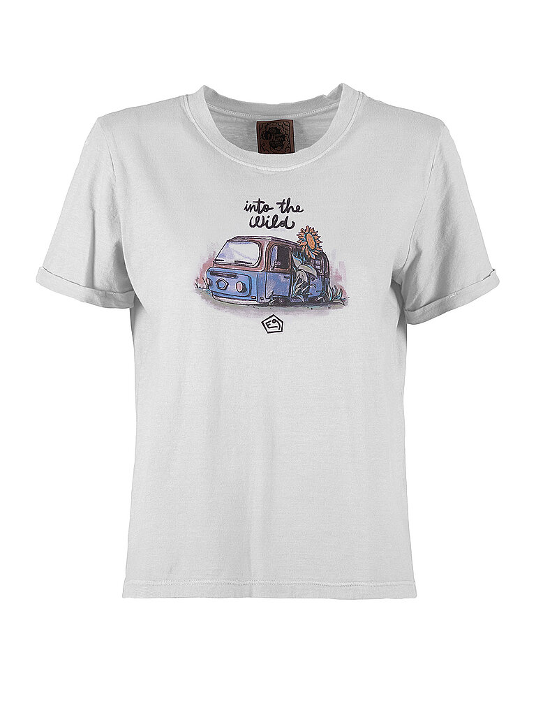 Maglietta da arrampicata da donna Wild bianco XS
