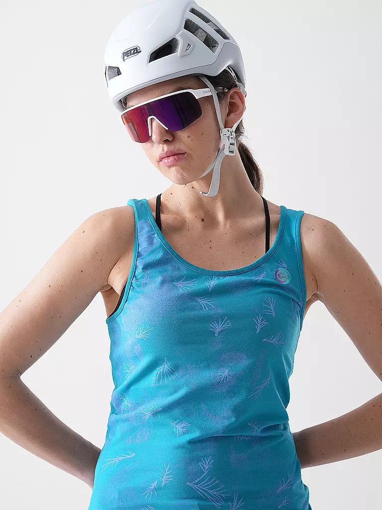 E9 | Canotta da arrampicata da donna Tola 2.4 | Blu chiaro