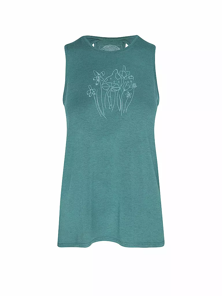 E9 | Canotta da arrampicata Saski da donna | Petrolio