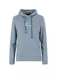 E9 | Damen Kletterhoodie Elvira | Blu chiaro
