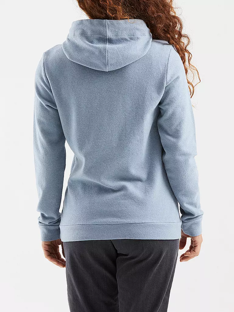 E9 | Damen Kletterhoodie Elvira | Blu chiaro