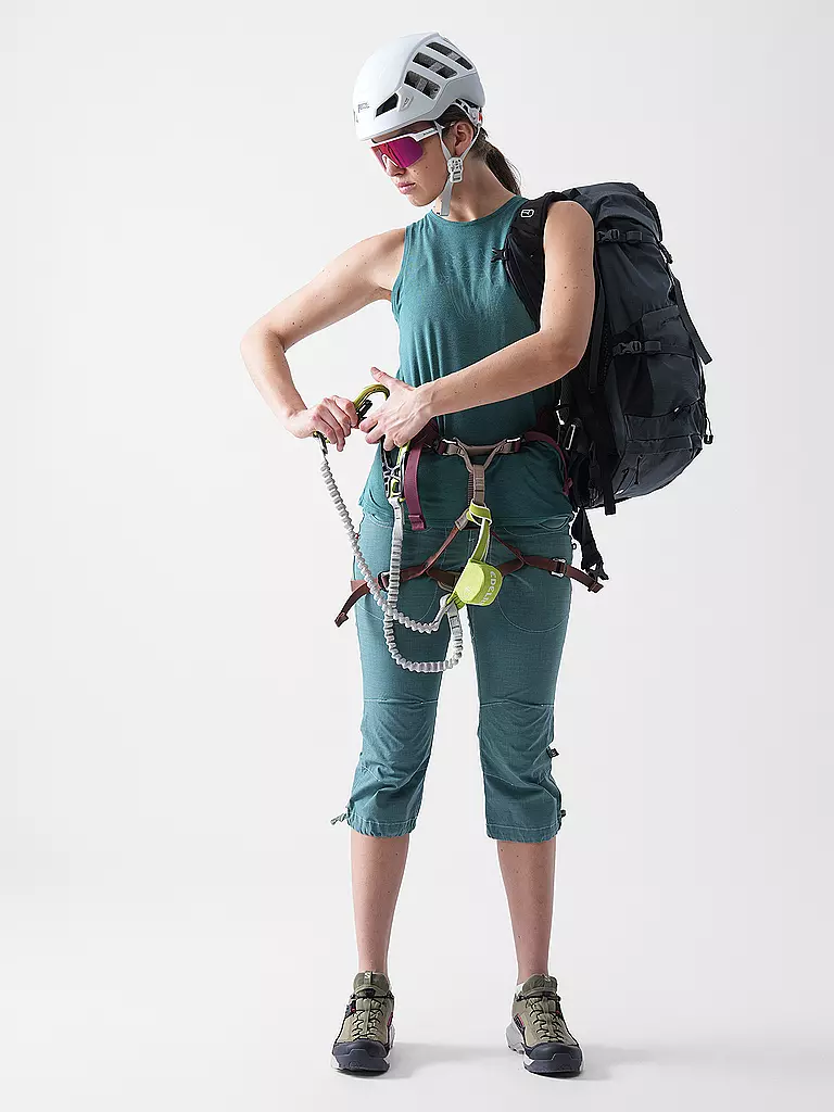 E9 | Damen Kletterhose 3/4 Onda | Verde chiaro