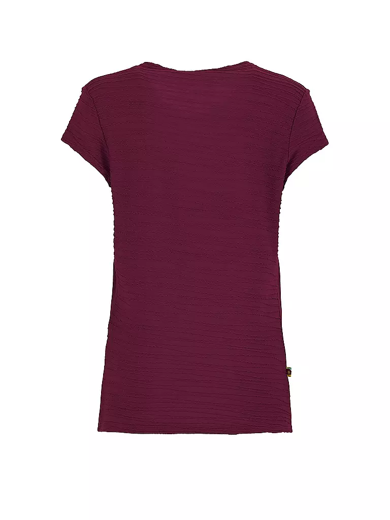 E9 | Damen Klettershirt Kiss 2.4 | Rosso scuro