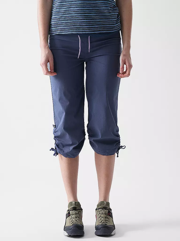 E9 | Damen Klettershort N Celo2 3/4 | Blu scuro