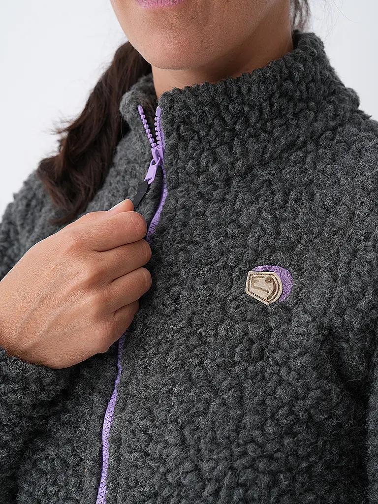 E9 | Giacca da arrampicata da donna in pile teddy Puf 2.3 |