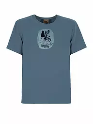 E9 | Herren Klettershirt Broom 2.4 | Petrolio