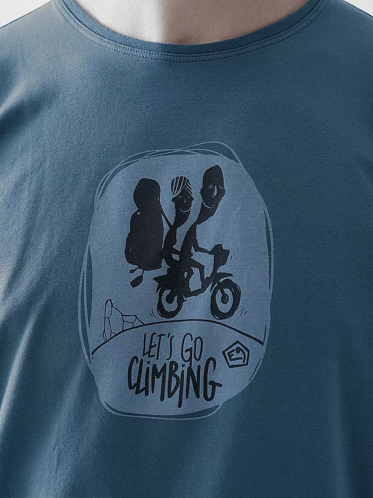 E9 | Herren Klettershirt Broom 2.4 | Petrolio