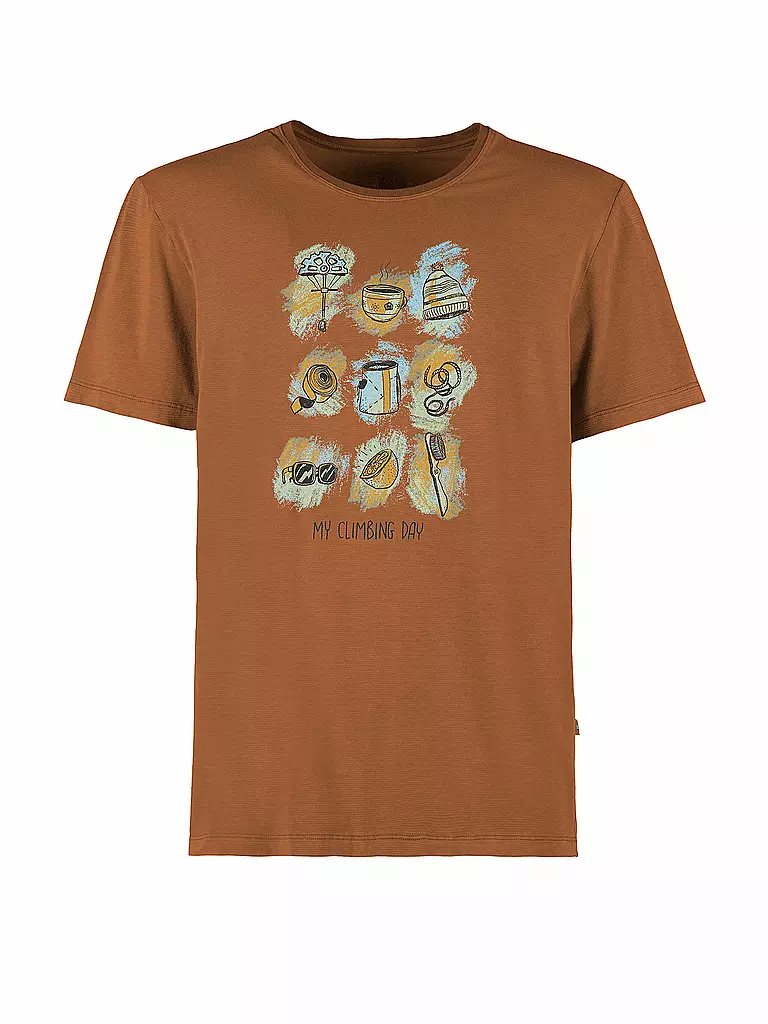 E9 | Herren Klettershirt Things | Senape