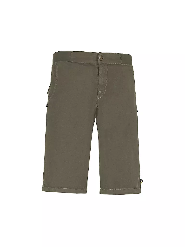 E9 | Herren Klettershort Kroc Flax | Grigio
