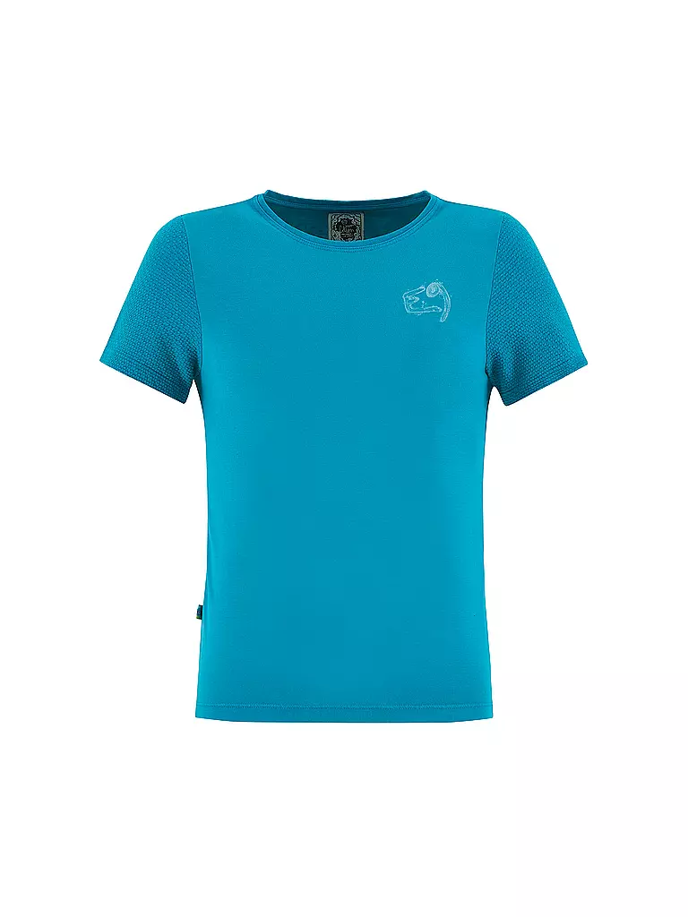 E9 | Kinder Klettershirt Awa | Turchese