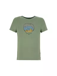 E9 | Kinder Klettershirt Cave 2.4 | Verde chiaro