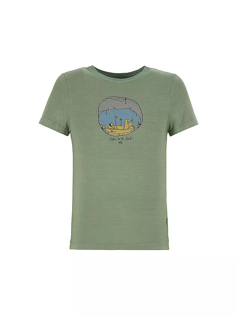 E9 | Kinder Klettershirt Cave 2.4 | Verde chiaro