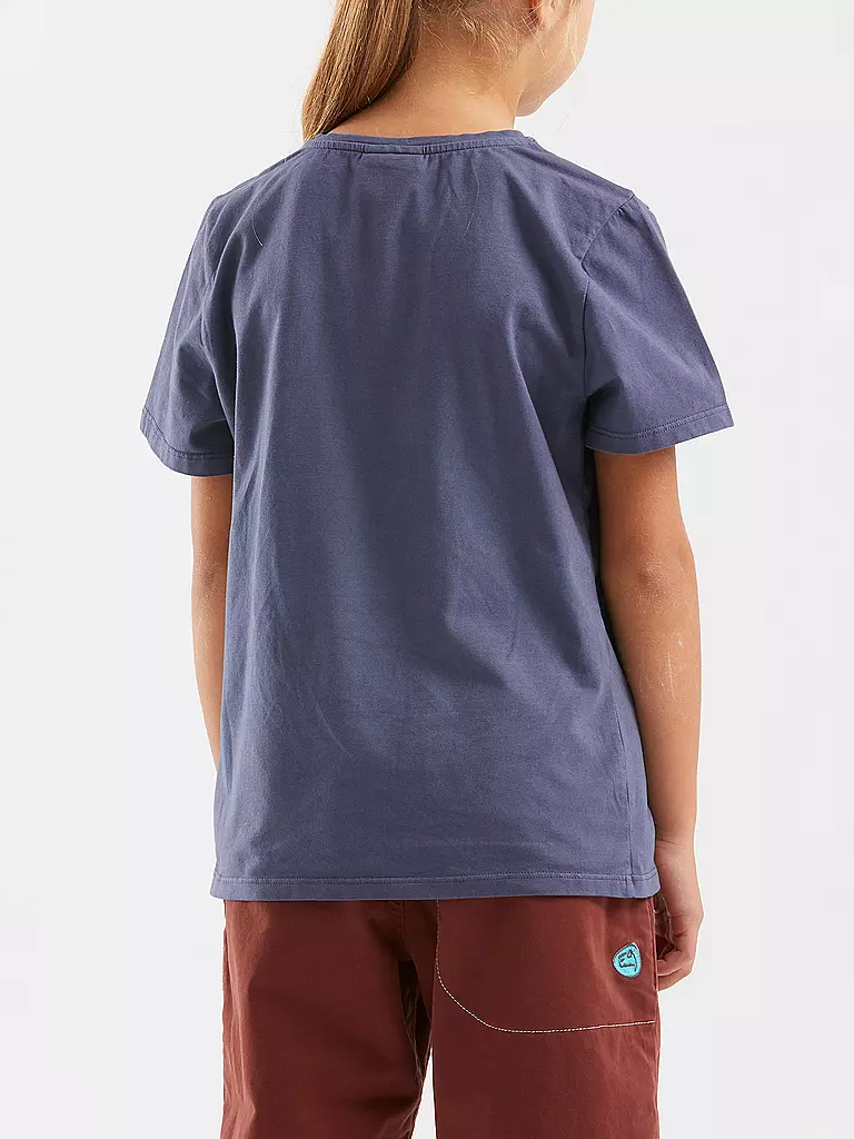 E9 | Kinder Klettershirt SGRAF | Blu scuro