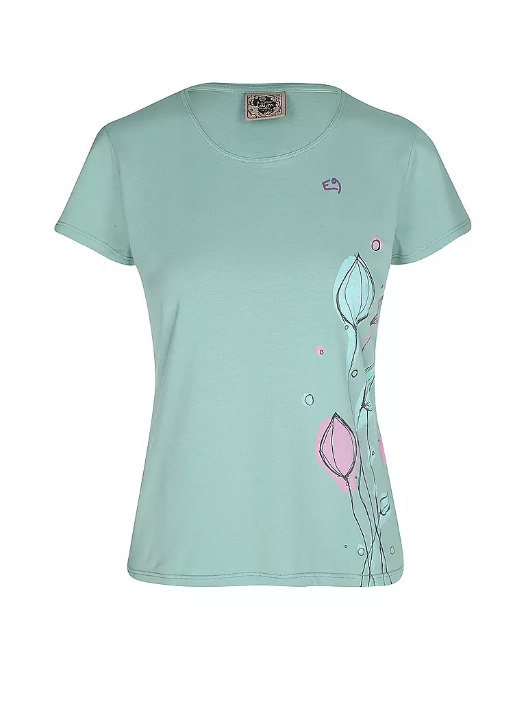 E9 | Maglietta da arrampicata da donna Cipi | Verde chiaro