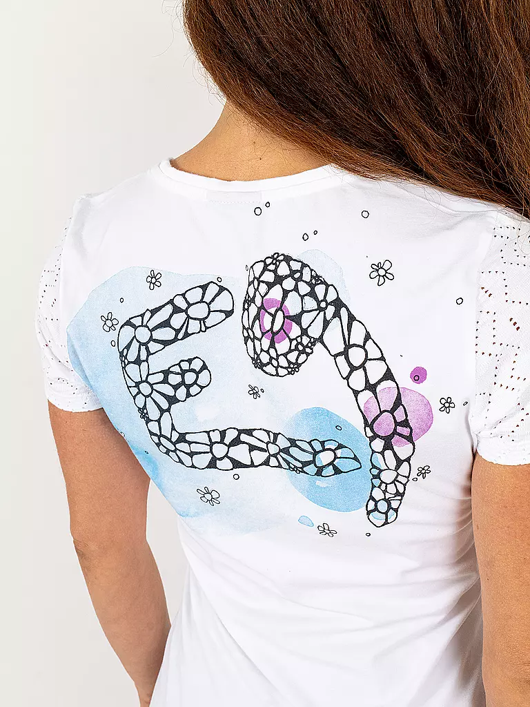 E9 | Maglietta da arrampicata da donna Light Ball | Bianco