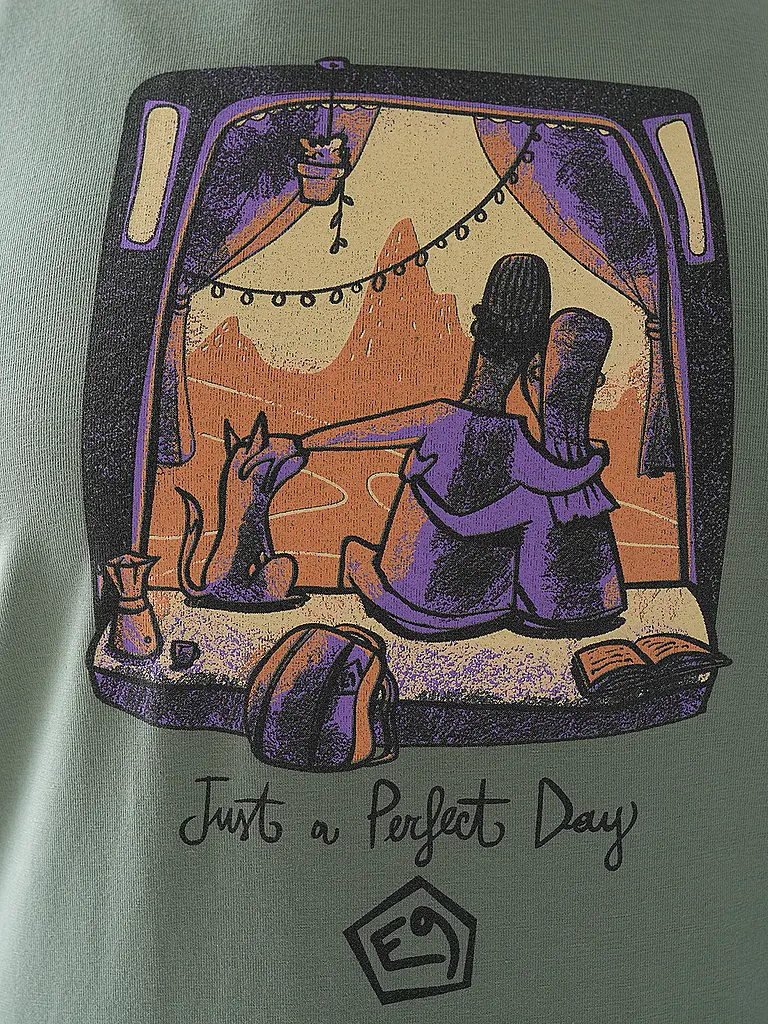 E9 | Maglietta da arrampicata da donna Sunset |