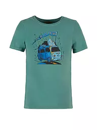 E9 | T-shirt da arrampicata per bambini B-Furgo Bus | Blu chiaro