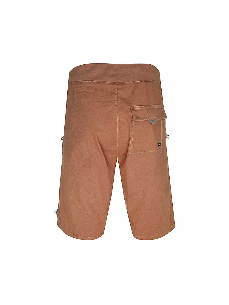 E9 | Pantaloncini da arrampicata da uomo Kroc Flax | Marrone chiaro