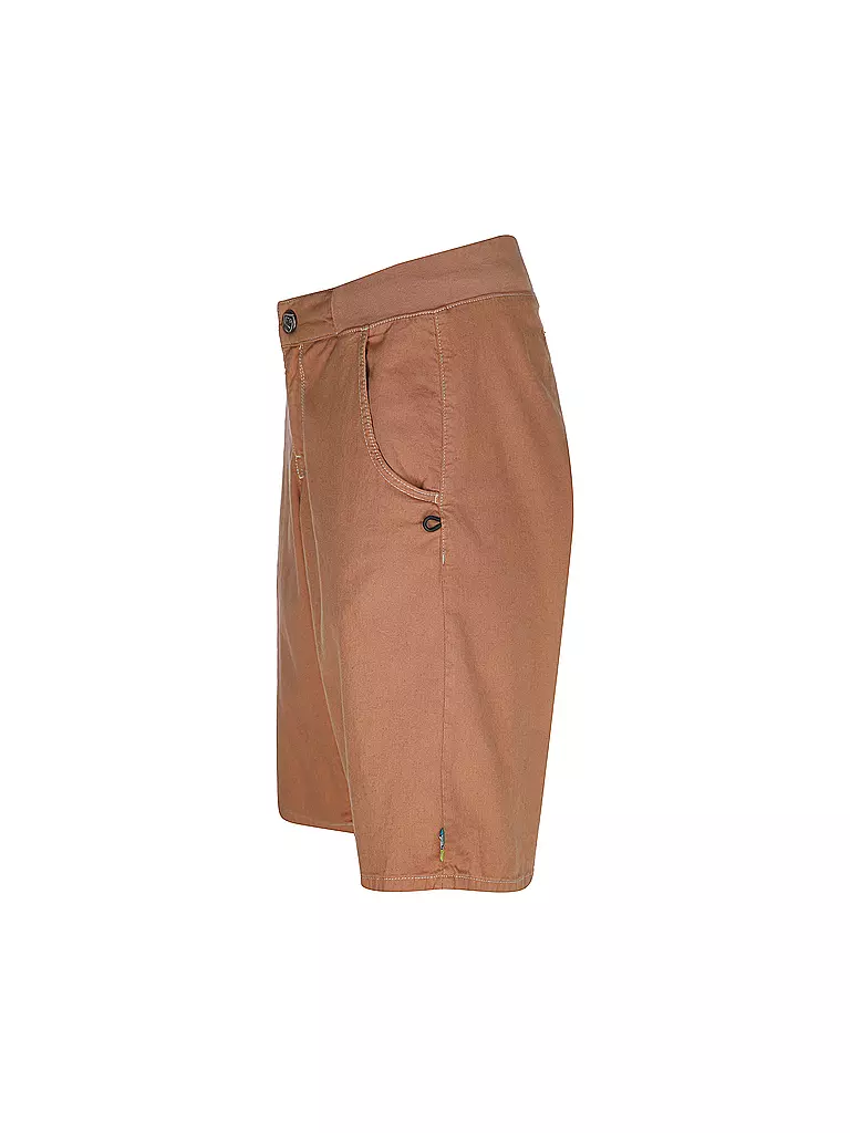 E9 | Pantaloncini da arrampicata da uomo Kroc Flax | Marrone chiaro