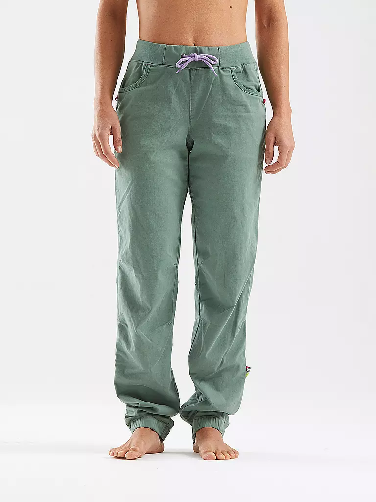 E9 | Pantaloni da arrampicata da donna Mia BB | Verde chiaro