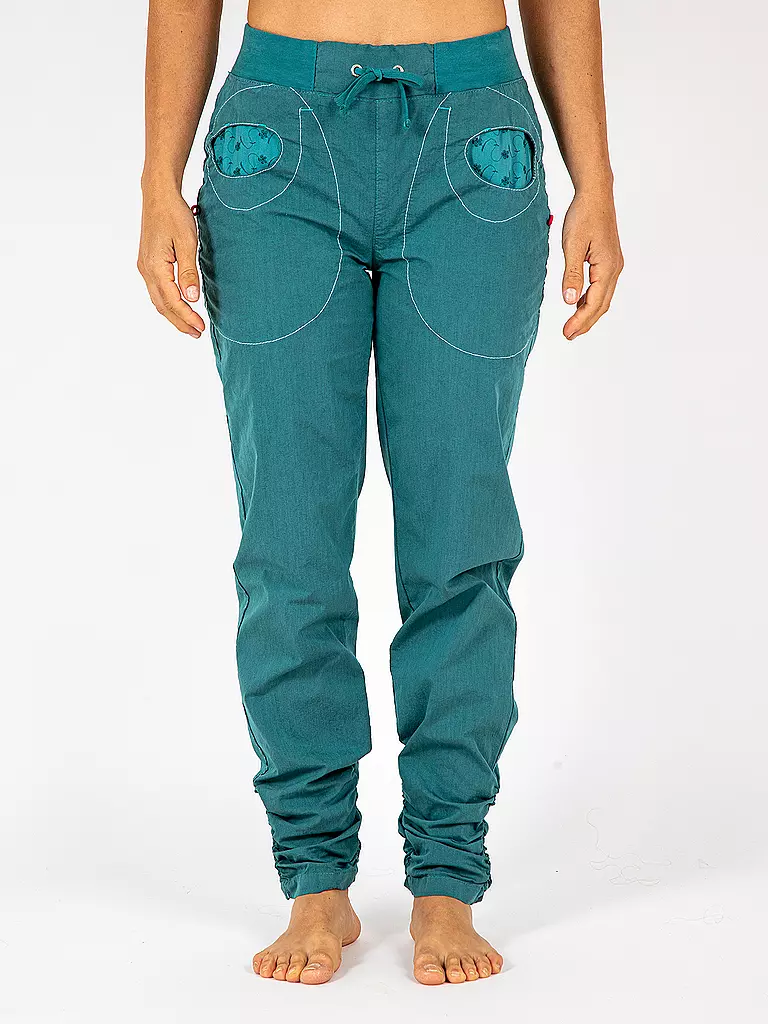 E9 | Pantaloni da arrampicata da donna Mix | Verde scuro