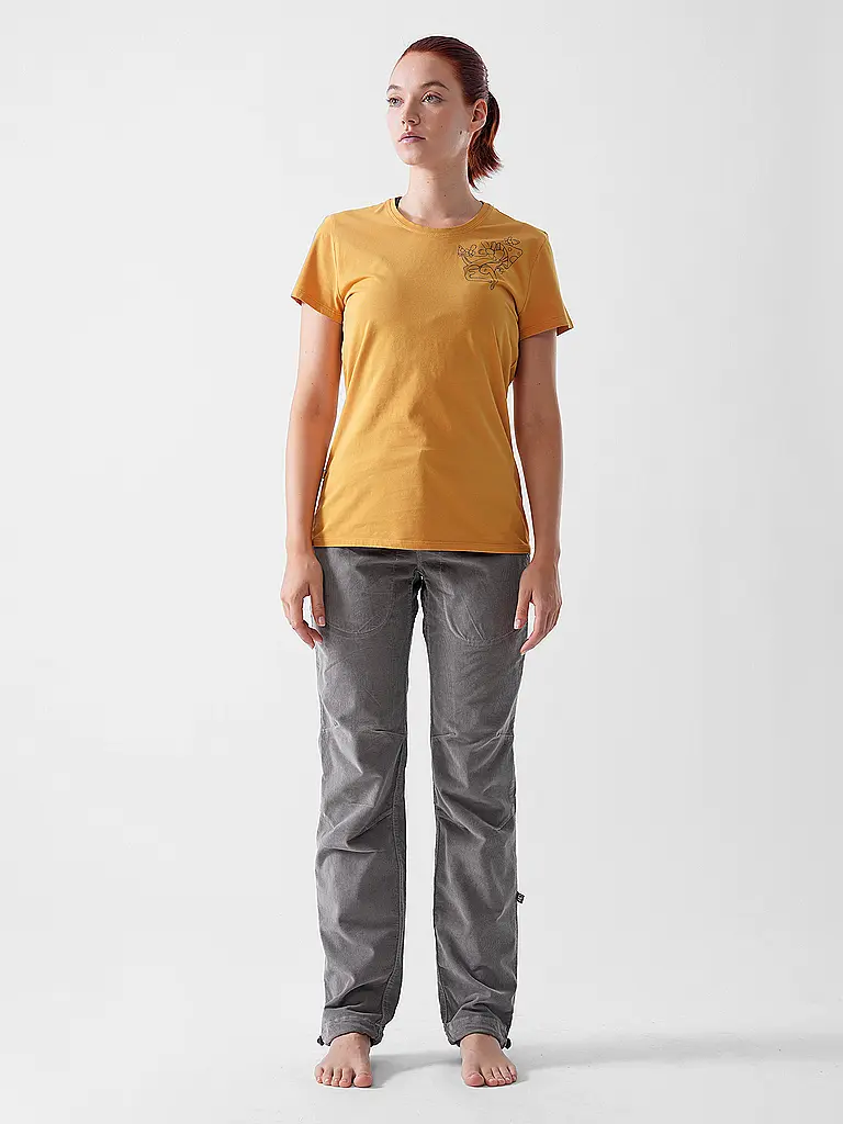 E9 | Pantaloni da arrampicata da donna Onda VS Cord | Grigio chiaro