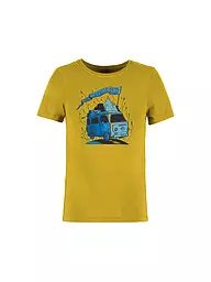 E9 | T-shirt da arrampicata per bambini B-Furgo Bus | Oro