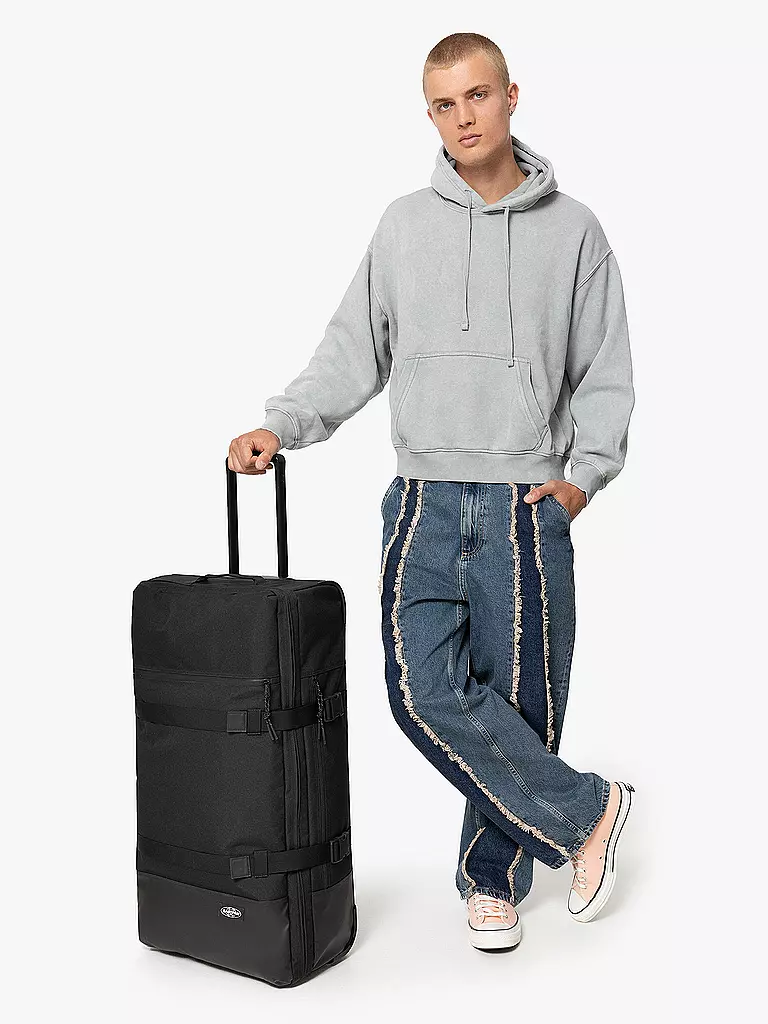 EASTPAK | Trolley da viaggio Icon Travel'r L 82L | Nero