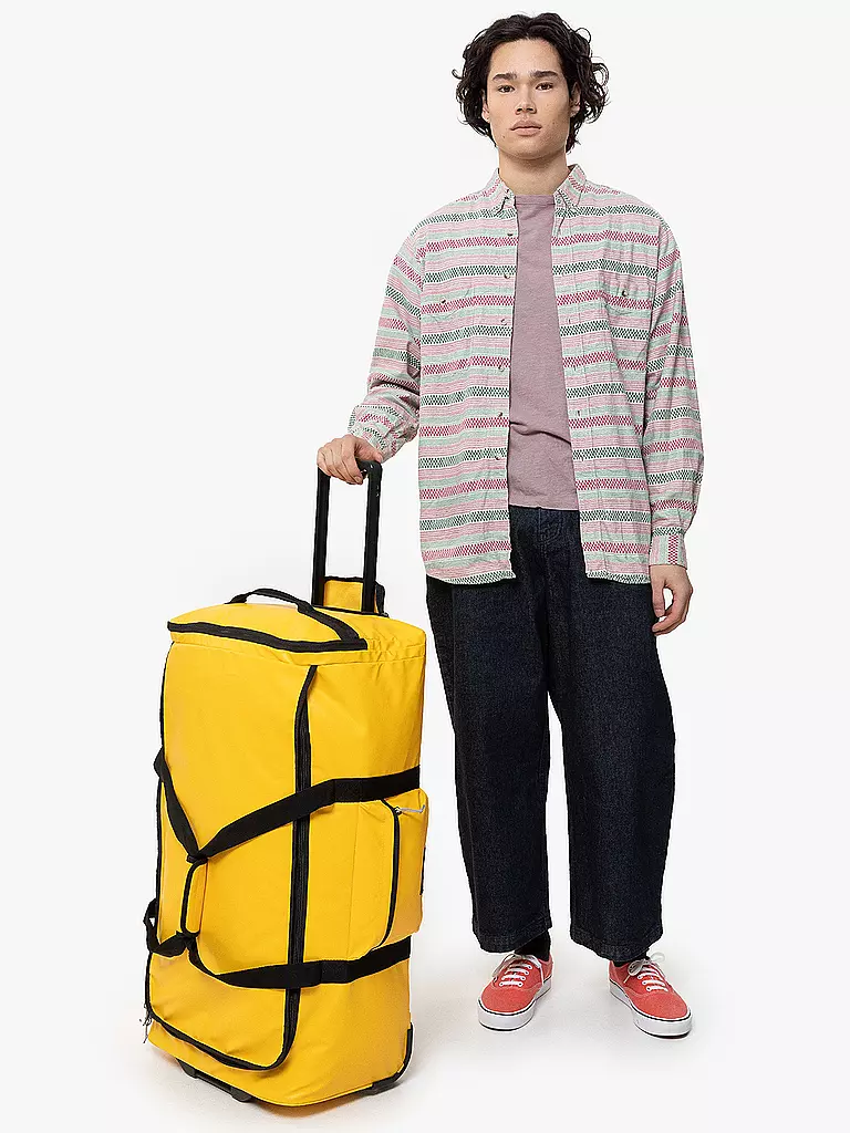 EASTPAK | Trolley da viaggio Tarp Duffl'R Wheel 85L | Giallo