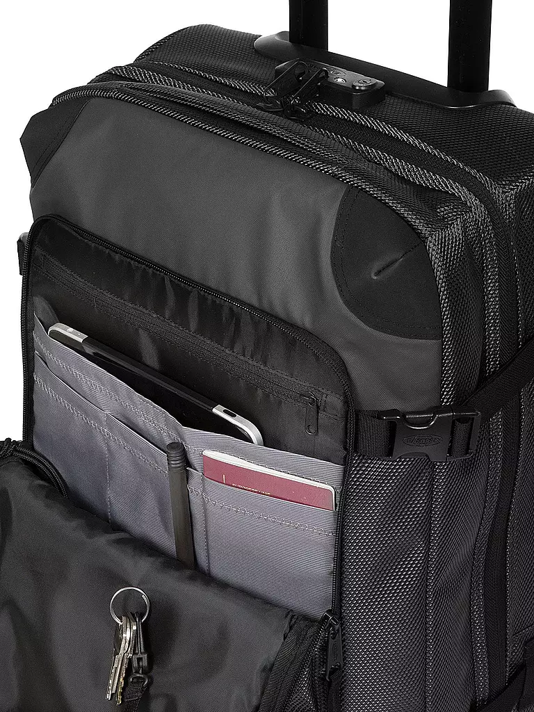 EASTPAK | Trolley da viaggio Tranverz CNNCT S Accent Grey | 