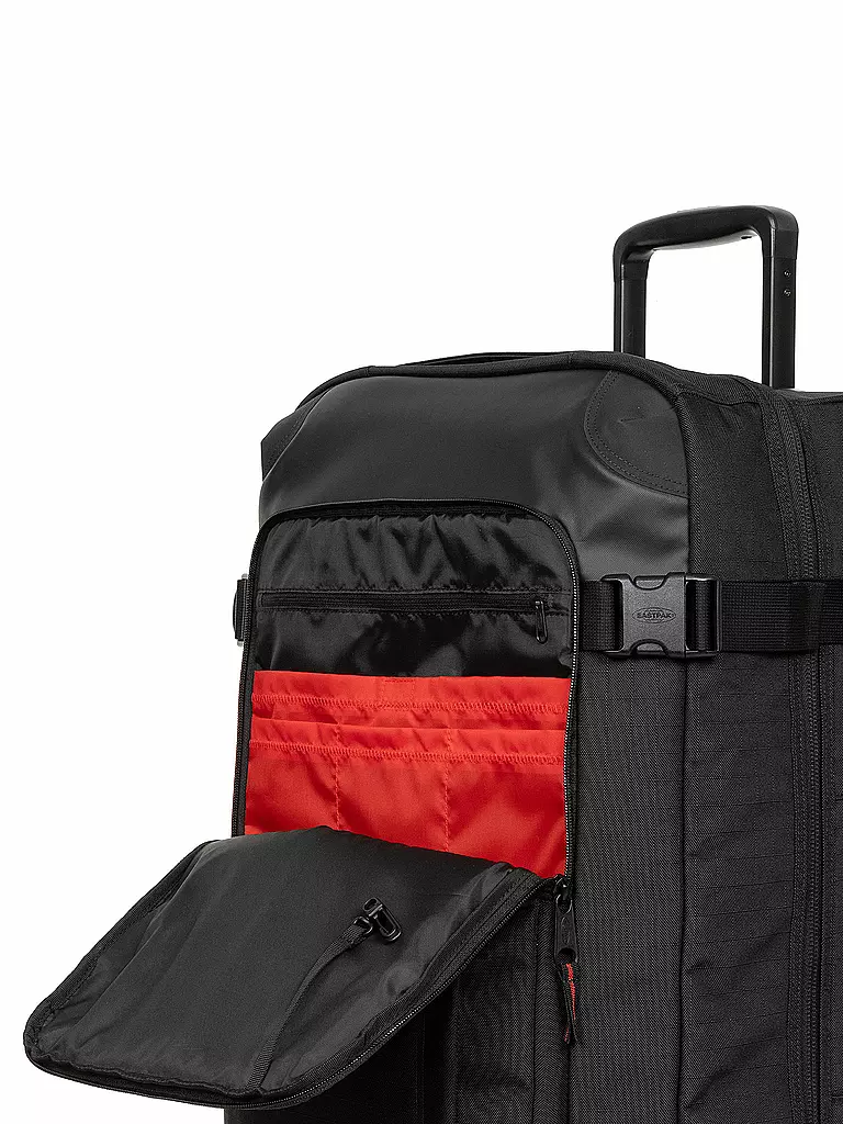 EASTPAK | Trolley da viaggio Tranverz L Cnnct Accent Grey | Nero