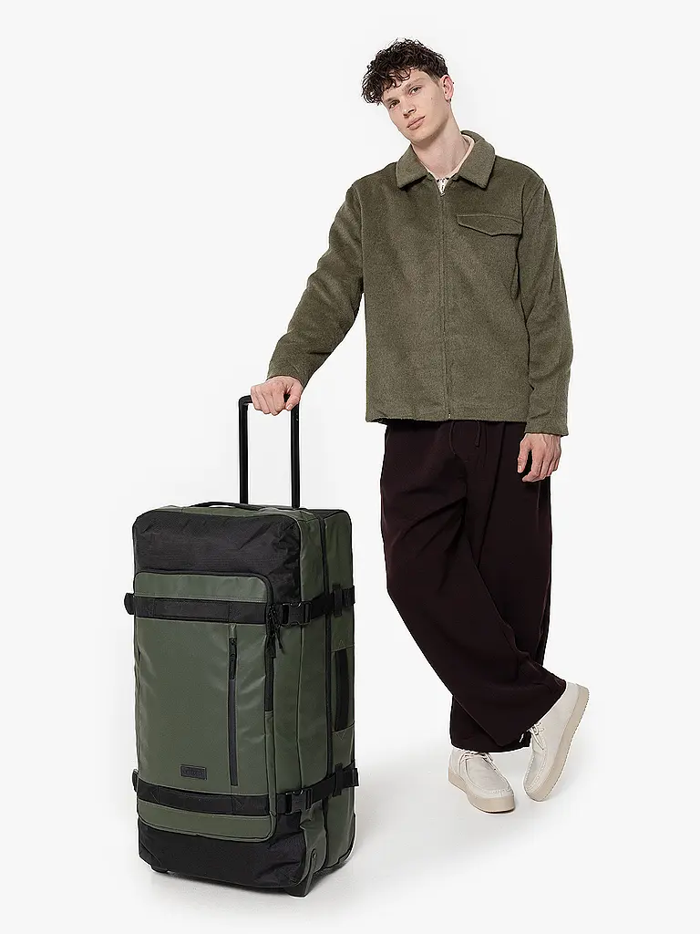 EASTPAK | Trolley da viaggio Tranverz L Cnnct | Oliva