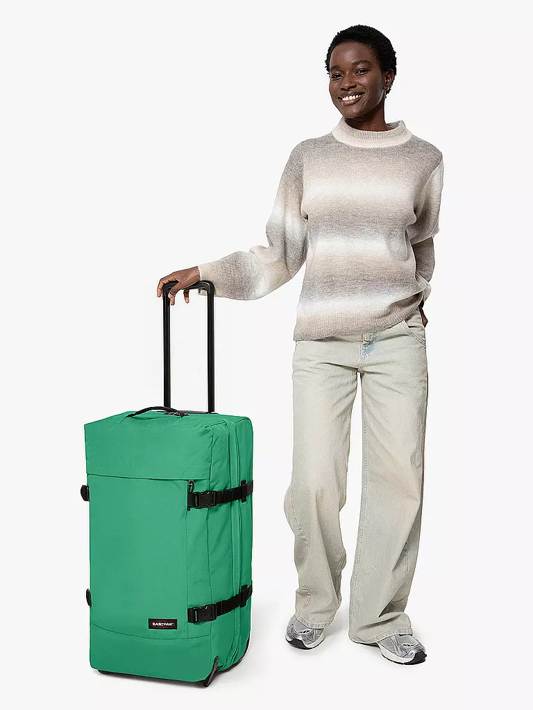EASTPAK | Trolley da viaggio Tranverz M 78L | Verde