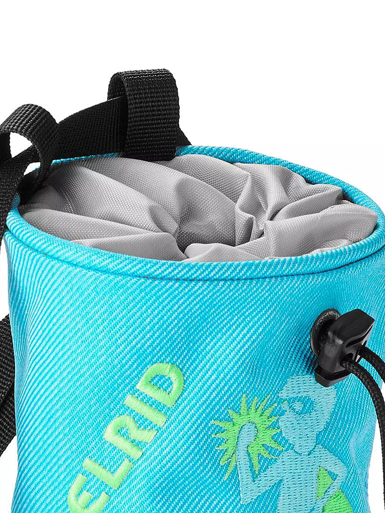 EDELRID | Kinder Chalk Bag Muffin | Turchese